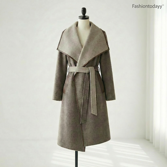 Fashiontodayy™ Aureline Wrap Coat